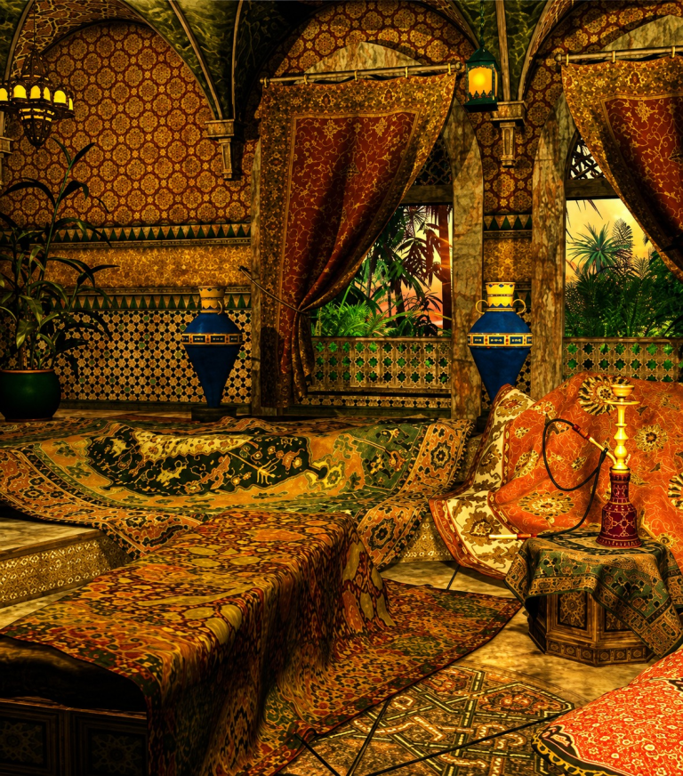 10x10ft-Arabian-Interior-Backdrop