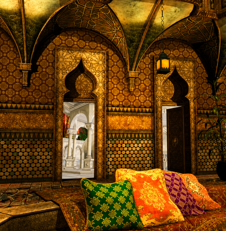 10x10ft-Arabian-Palace-Backdrop