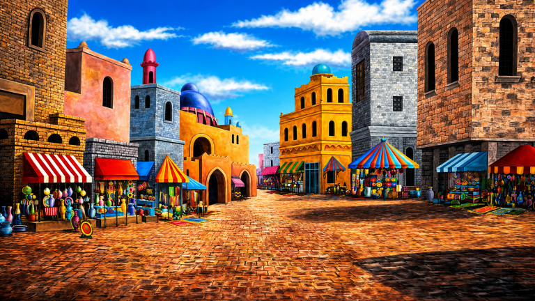 20x10ft-Asian-Market-Place-Backdrop