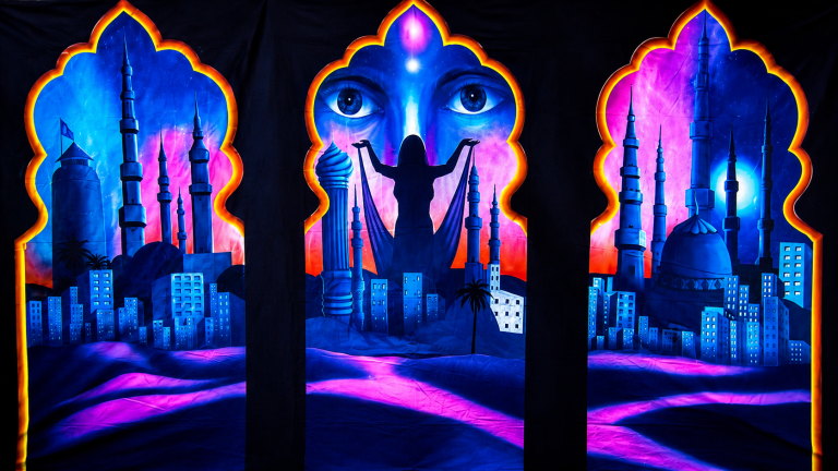 20x10ft-Bollwood arches-Backdrop