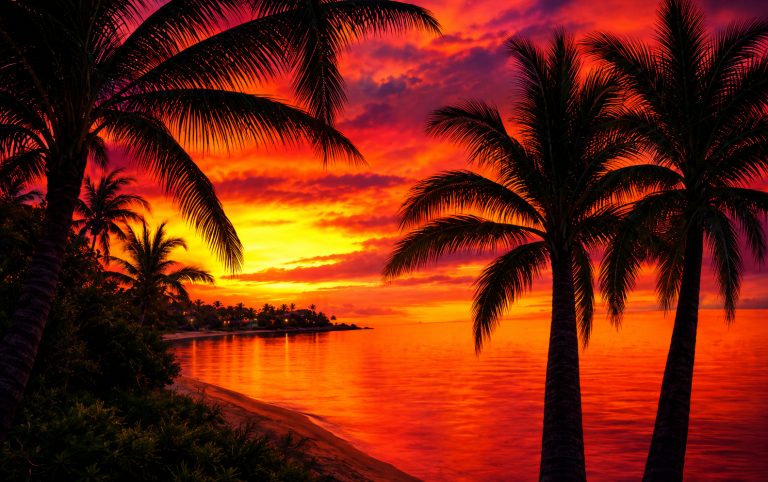 20x10ft-Caribbean-Sunset-Backdrop