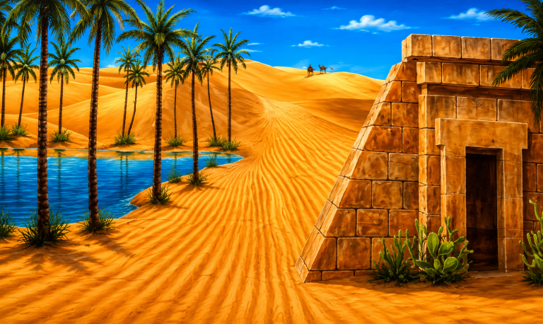 20x10ft Oasis Backdrop