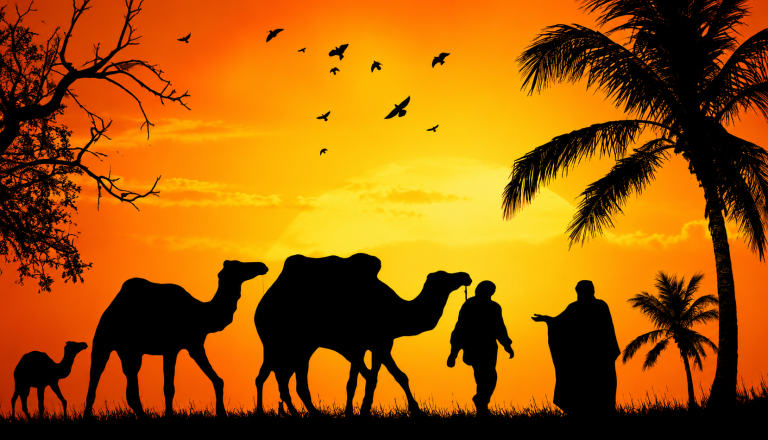 20x10ft Silhouette Backdrop