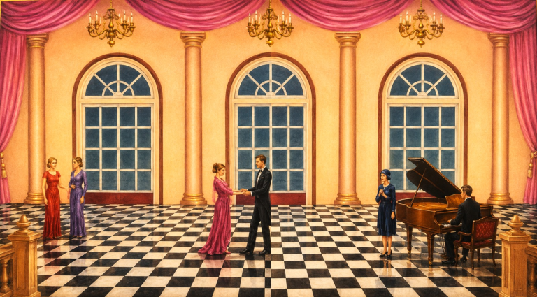 20x10ft Tea Dance Backdrop