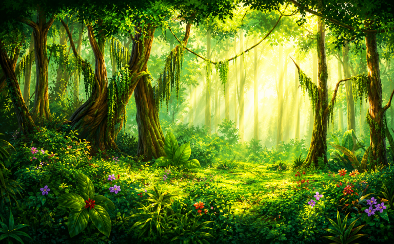 26x13ft-Jungle-1-Backdrop