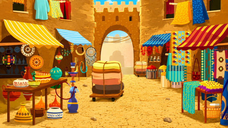 33x17ft-Arabian-Market-Backdrop