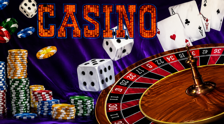 20x10ft (6mx3m) Casino Backdrop