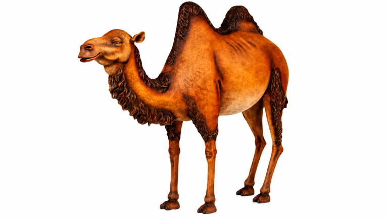 Life Size Resin Cast Camel Statue