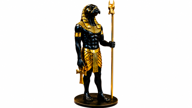 Life Size Resin Cast Horus Statue