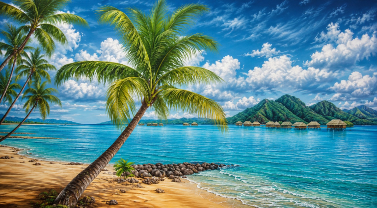 20x10ft Beach Backdrop