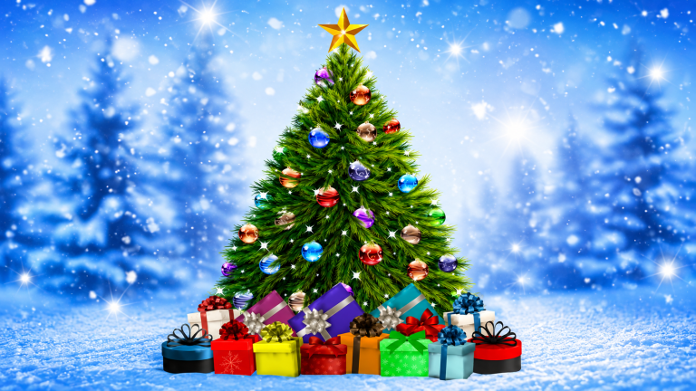 10x10ft-Christmas-Tree-and-Presents-Backdrop