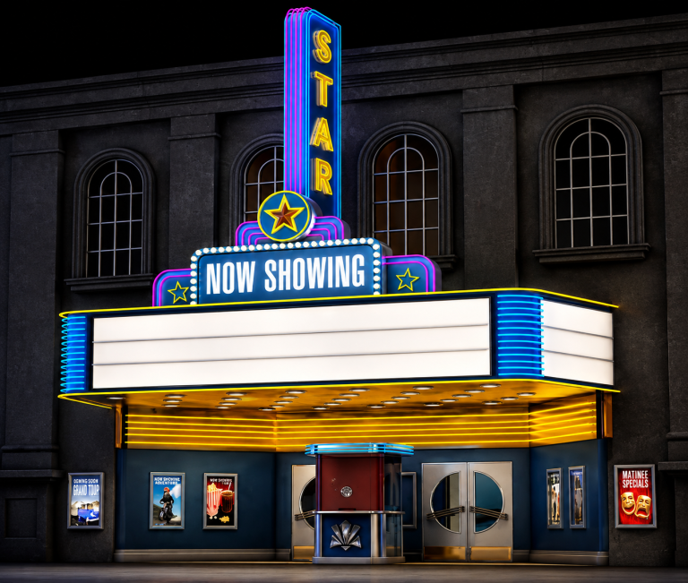 10x10ft Cinema Backdrop
