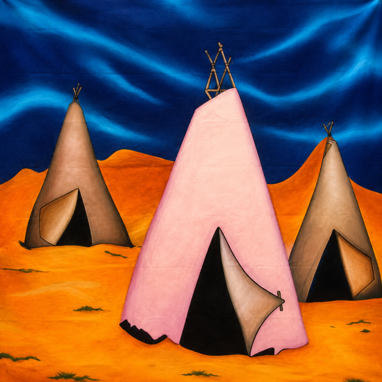 10x10ft Wigwam Backdrop