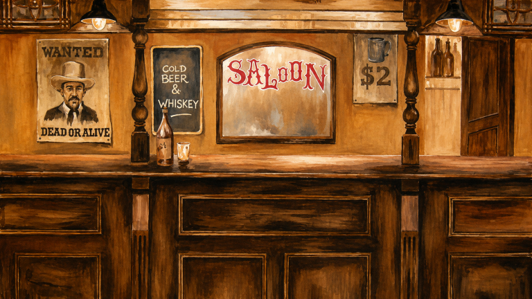 16x10ft Saloon Bar Backdrop