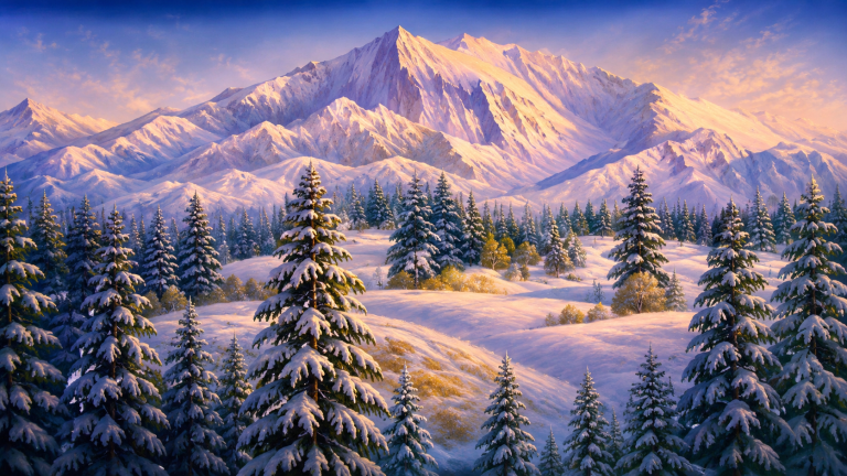 20x10ft Alpine Backdrop
