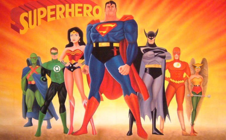 20x10ft Superhero’s Backdrop