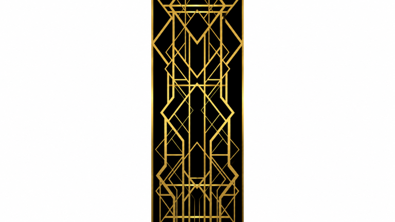 4x8ft Art Deco Banner