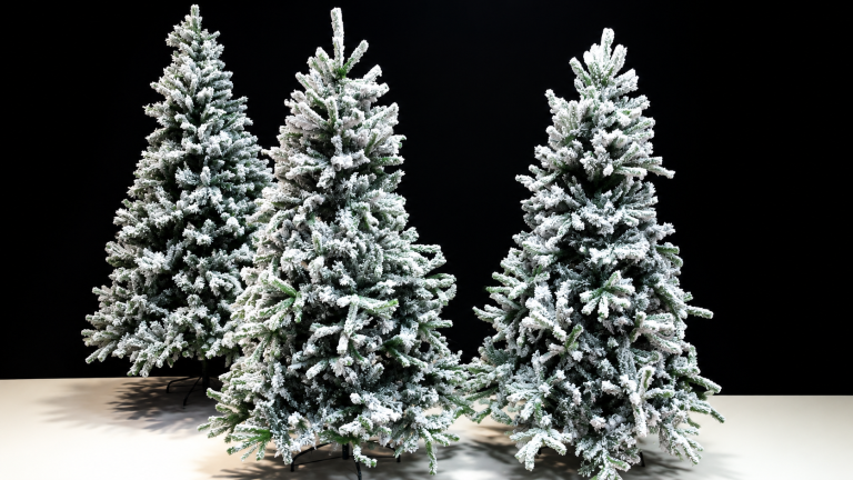 6ft Snowy Alpine Trees