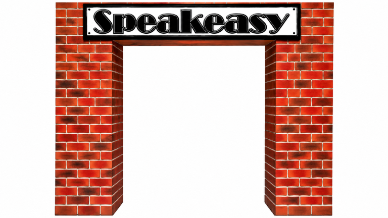 9x8ft Wooden 3D Speakeasy Entrance