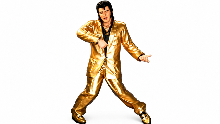 Life Size Resin Cast Elvis Statue