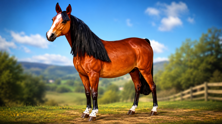 Life Size Resin Cast Horse Statue