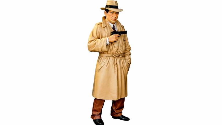 Life Size Resin Cast Humphrey Bogart Statue
