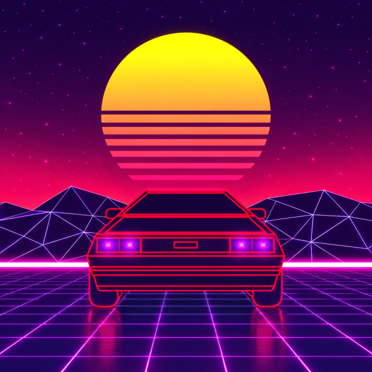 10x10ft-Neon-Car-Backdrop