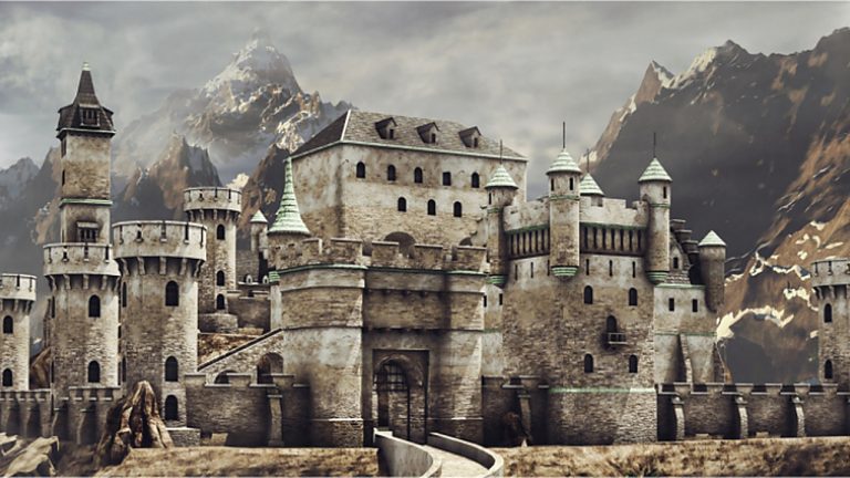 20x10ft-Bleak-Castle-Backdrop