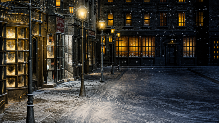 20x10ft-Victorian-Winter-Street-Backdrop