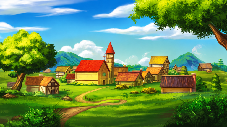 20x10ft-Village-in-Distance-Backdrop-2