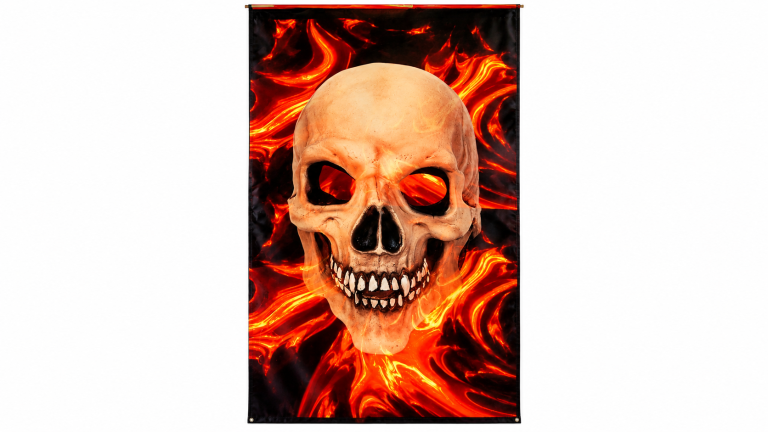 4x8ft Skull Banner