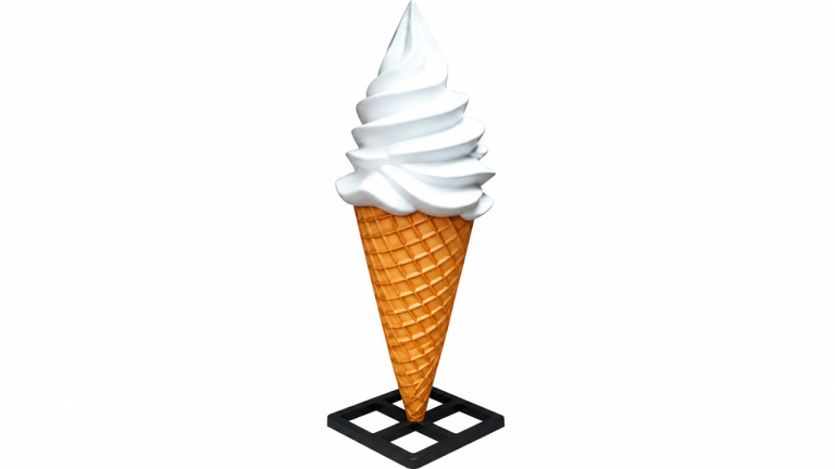 6ft Resin Cast Ice Cream Statue