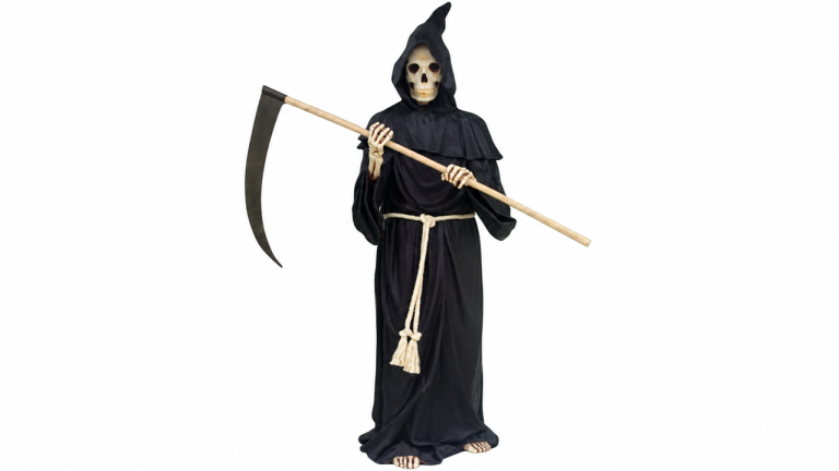 Life Size Resin Cast Grim Reaper Statue