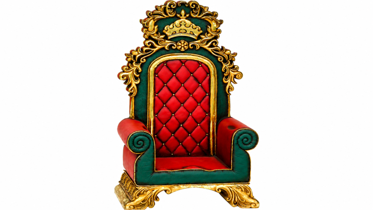 Life Size Resin Cast Throne